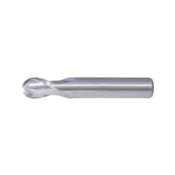 SOMTA 2 Flute Ball Nose End Mill DIN327 HSSCO8E Øh7 6 mm
