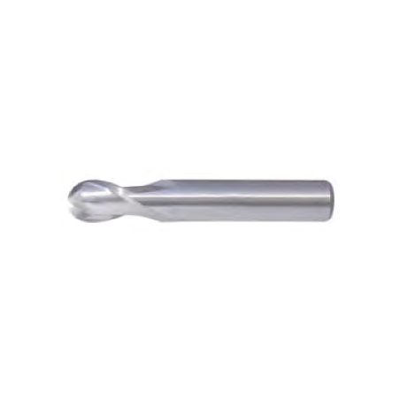 SOMTA 2 Flute Ball Nose End Mill DIN327 HSSCO8E Øh7 6 mm