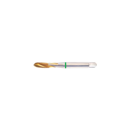 SOMTA 15˚ Spiral Tap DIN371 HSSEV3 Green M8
