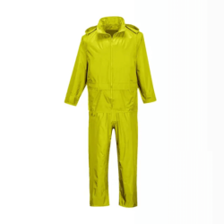 CHEMITOOL SAFETY Yellow Nylon/PVC Wetsuit Size L
