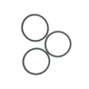 Juego de 3 O-Rings 60227 RIDGID