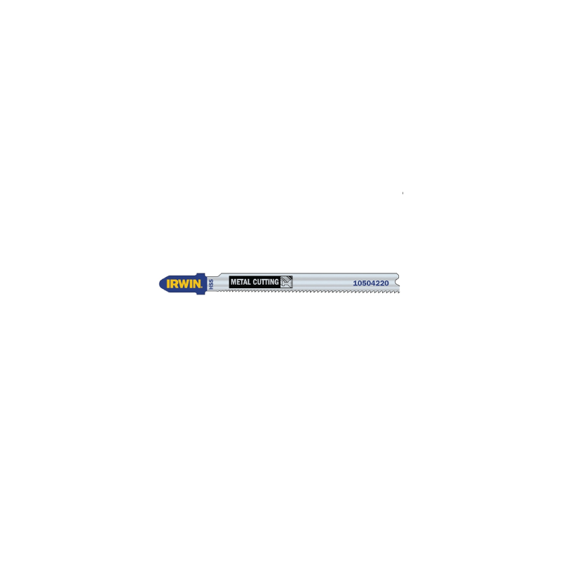 Folha para Serra para Corte de Metal com Haste em T IRWIN HSS, 100 mm, Terminação Progressiva 10-20 TPI, T123X (5un.)