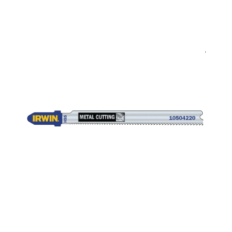 Folha para Serra para Corte de Metal com Haste em T IRWIN HSS, 100 mm, Terminação Progressiva 10-20 TPI, T123X (5un.)