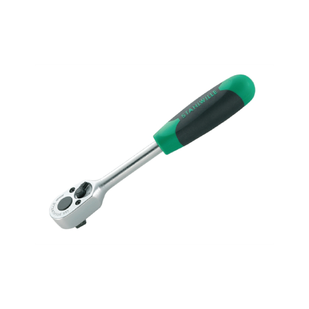 STAHLWILLE 3/8' QR Ratchet, Fine Tooth nº 435QR N