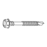 Tornillo Autotaladrante Cabeza Hexagonal p/Panel Sandwich c/Arandela A18 LV072 5,5x6,3x80 Zincado Blanco CHEMITOOL FASTENERS