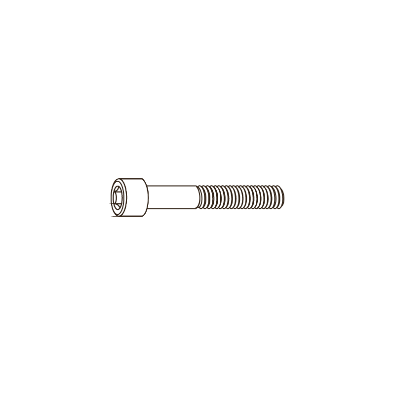CHEMITOOL Hexagon Socket Head DIN 912 M4X10 A2 Passivated Stainless Steel