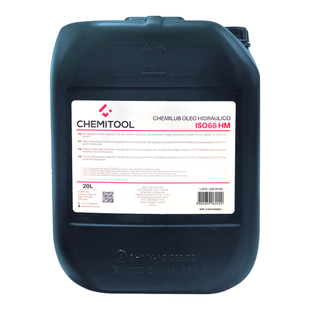 CHEMILUB ÓLEO HIDRÁULICO ISO68 HM 20L