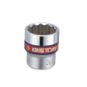 KING TONY 3/8' - 7/16' 6 Points Standard Metric Socket