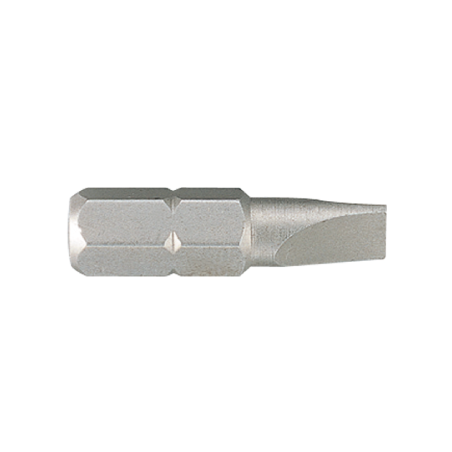 KING TONY 1/4' Slotted Bit 3.0x0.5mm