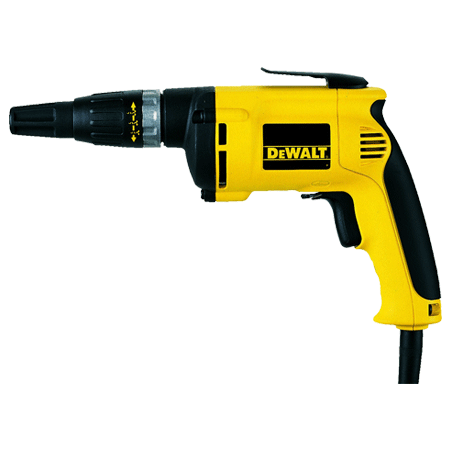 Aparafusadora DeWalt 540W com embraiagem silenciosa e com controlo de profundidade