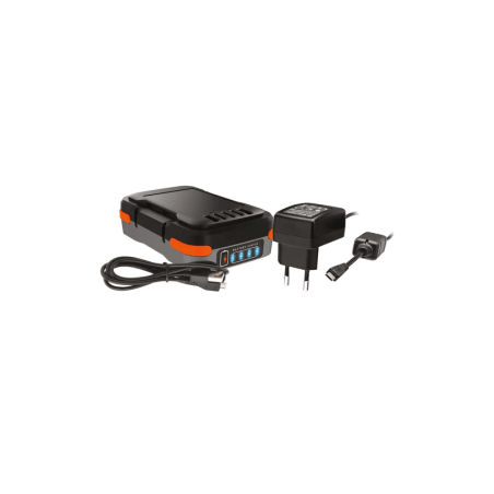 Bateria 12V 1,5Ah USB Lítio BLACK+DECKER