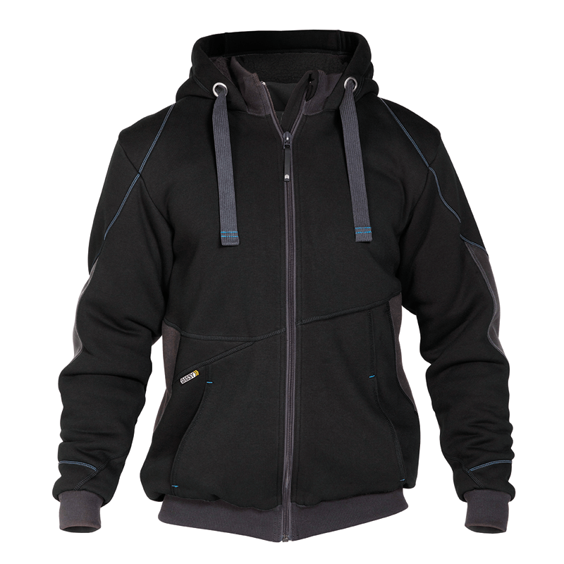DASSY Pulse Jacket M +/- 290 g/m² Black/Grey DASSY Pulse Jacket M +/- 290 g/m² Black/Grey