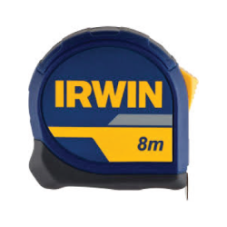 IRWIN Standard Tape Measure 8 m (12 un.) Metric System