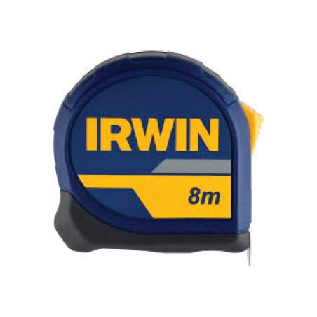 IRWIN Standard Tape Measure 8 m (12 un.) Metric System