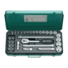 STAHLWILLE Socket Set 1/2' nº 50ma, 39 and 6QR (45 un.)