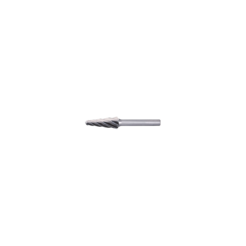 PFERD HiCOat® Hard Metal Rotating Files With Hc-Nfe COating - Conical Shape With Radius End Kel 1230/6