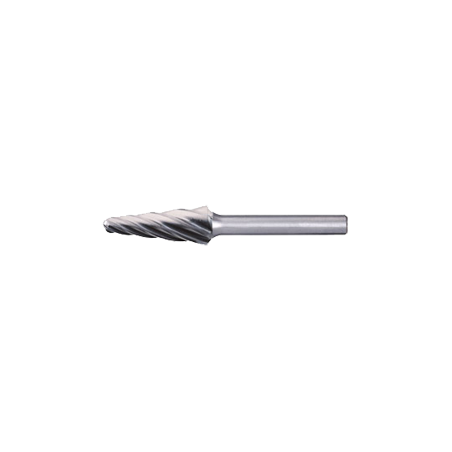 PFERD HiCOat® Hard Metal Rotating Files With Hc-Nfe COating - Conical Shape With Radius End Kel 1230/6