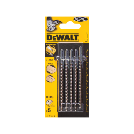 Lâmina de serra de recorte XPC  para cortes precisos  DeWalt (100mm x 2.5mm)