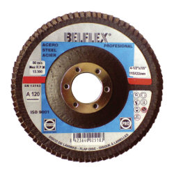 BELFLEX Flap Disc Corundum AN 60 178 x 22 mm