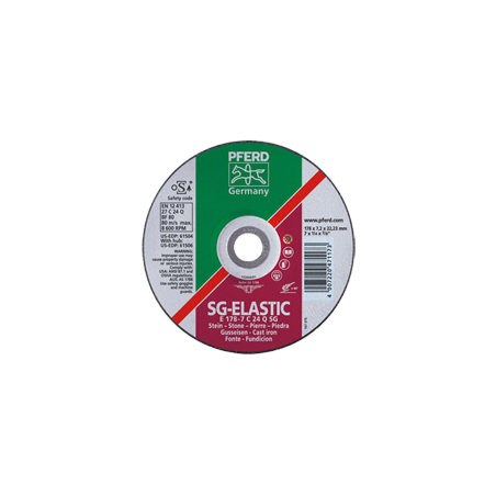 PFERD Grinding Wheels Performance Line SG Cast + Stone E 230-7 C 24 Q SG/22,23