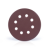 Discos de Lixa autoaderentes CHEMITOOL Ø 125 mm 8 furos A60