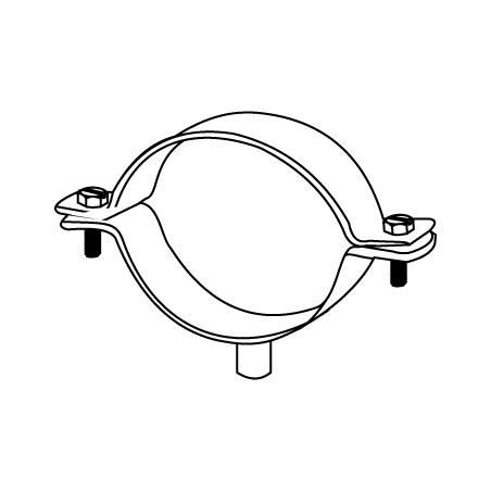 M6 Abrazadera Simple Ø50 CHEMITOOL FASTENERS