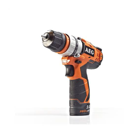 AEG 12V 2-Speed Drill/Driver 2.0 Ah (BBS 12C2 Li-202C KIT 1)
