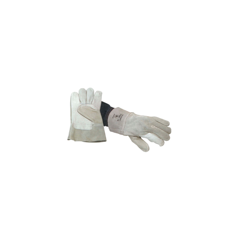 CHEMITOOL SAFETY Palm Welders Glove Leather Size 10 CHEMITOOL SAFETY Palm Welders Glove Leather Size 10