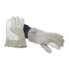 CHEMITOOL SAFETY Palm Welders Glove Leather Size 10