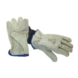 CHEMITOOL Protective Split Suede Leather Glove