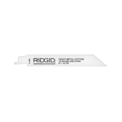 RIDGID Bi-Metal Universal Single Shank Reciprocating Saw Blades for Non-Ferrous Metals, Galvanised Steel Pipe Tubing D-980