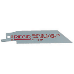 RIDGID Bi-Metal Universal Single Shank Reciprocating Saw Blades for Non-Ferrous Metals, Galvanised Steel Pipe Tubing D-988