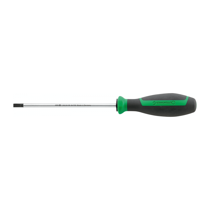 STAHLWILLE Electricians Screwdriver for Slotted Screws DRALL+ Size 4