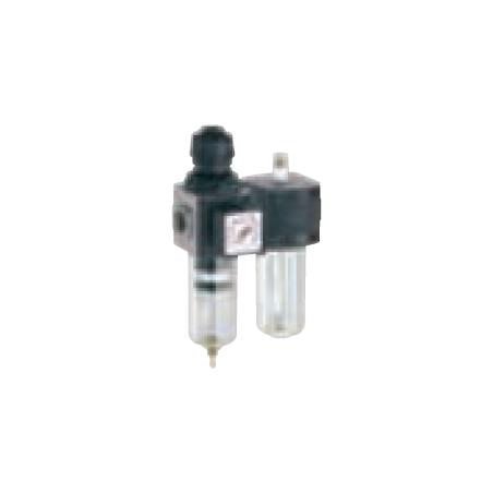 Regulador Modular Com Filtro E Lubrificador E/12/2 1/4' BSP ANi