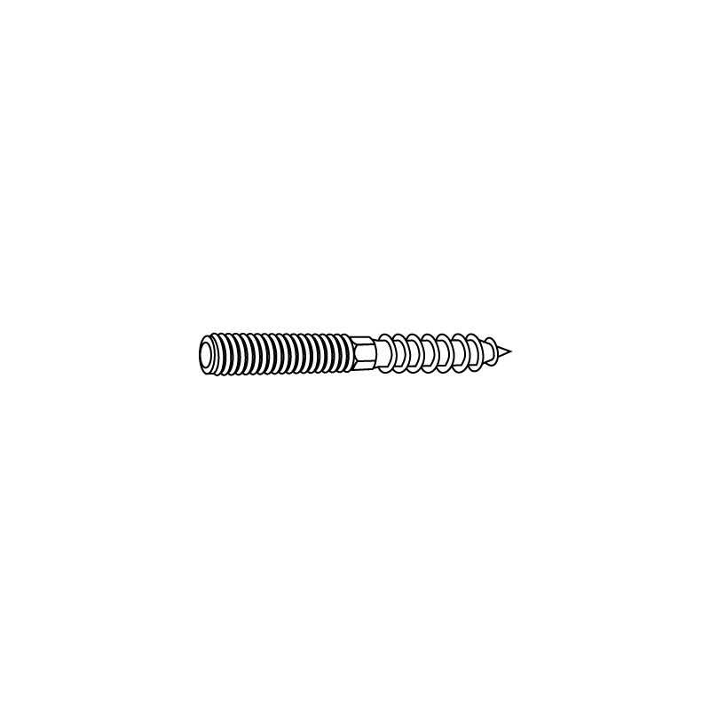 CHEMITOOL Threaded Rod with 2 Hex Thread LV 025 10x80 Zinc CHEMITOOL Threaded Rod with 2 Hex Thread LV 025 10x80 Zinc