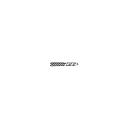 Haste Roscada Hexagonal MM para Madeira 8x100 LV025-ZN CHEMITOOL FASTENERS
