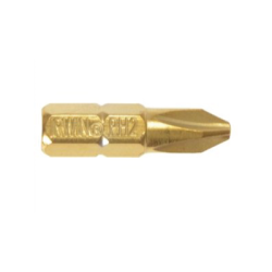IRWIN PHILLIPS Ph1 TiN Titanium Coated Insert Bit Ø6,35 mmx25 mm (10un.)