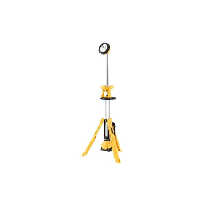 Foco Led Com Tripé DeWalt XR 18V 3000 Lumens Sem Carregador/Bateria