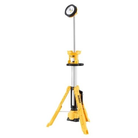 Foco Led Com Tripé DeWalt XR 18V 3000 Lumens Sem Carregador/Bateria