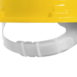 Capacete Proteção HDPE 6P AMARELO REG. M CHEMITOOL SAFETY