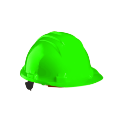 CAPACETE PROTEÇÃO HDPE 6P VERDE REG. MAN