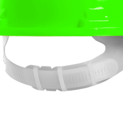 Capacete Proteção HDPE 6P Verde REG. MAN CHEMITOOL SAFETY
