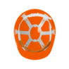 Capacete Proteção HDPE 6P LARANJA REG.M CHEMITOOL SAFETY