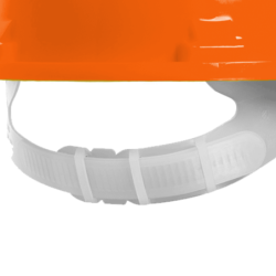 Capacete Proteção HDPE 6P LARANJA REG.M CHEMITOOL SAFETY