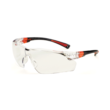 CHEMITOOL SAFETY Adjustable Clear Lens Glasses