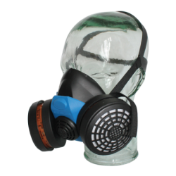 CHEMITOOL Silicone Half Facial Mask