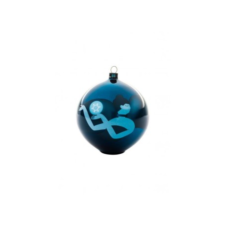 Christmas Tree Ornament Dancer - Blue Christmas