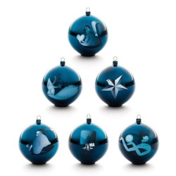 Christmas Tree Ornament Dancer - Blue Christmas