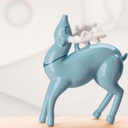 Ornament Reindeer - Blue Christmas