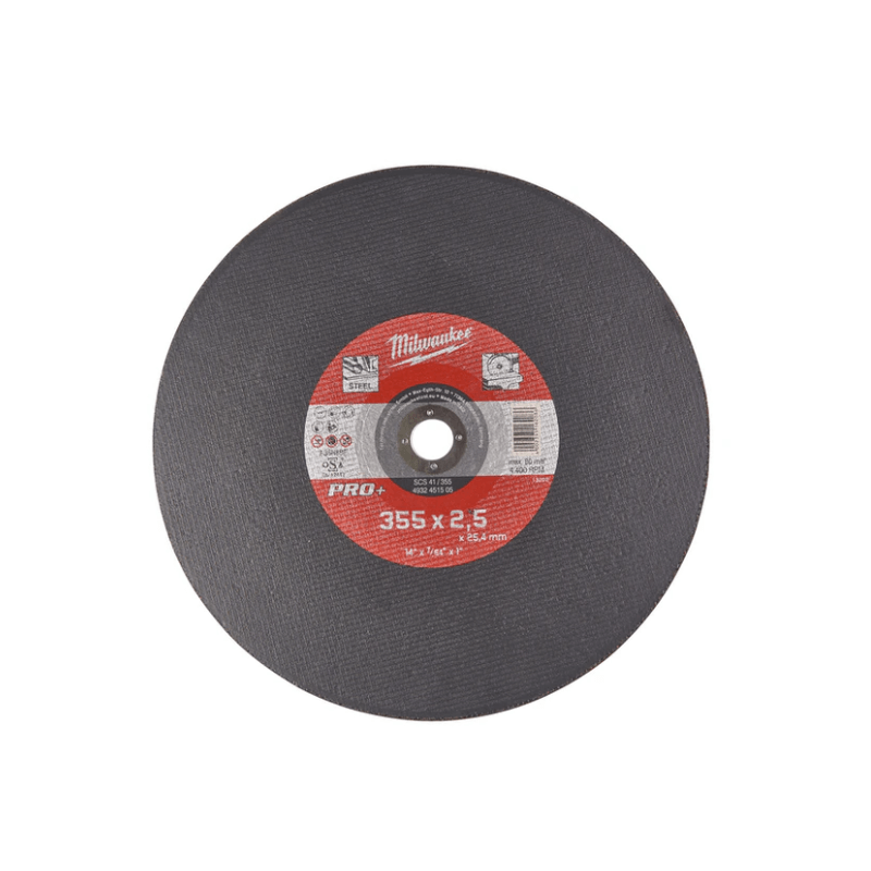 DISCO ABRASIVO 355 x 25,4 furo